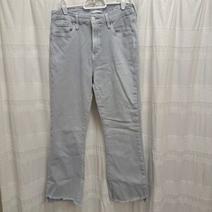 Dear John High Rise Jeanne Flare Light Wash Cropped Jeans Women’s 29